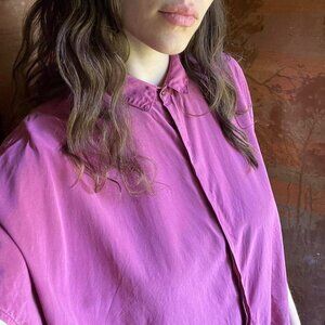 Diane von Furstenberg 100% silk blouse